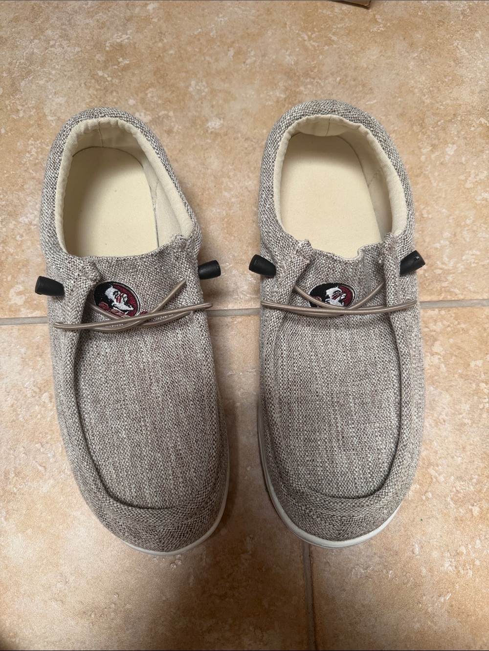 Men's Casual Slip-On Loafers in Heather Taupe